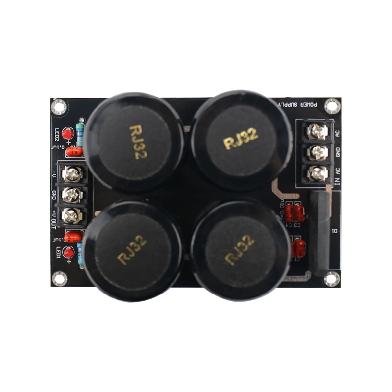 Ghxamp 50A усилитель выпрямитель Filter Dual Power Board для LM3886 / TDA7293 Плата усилителя мощности