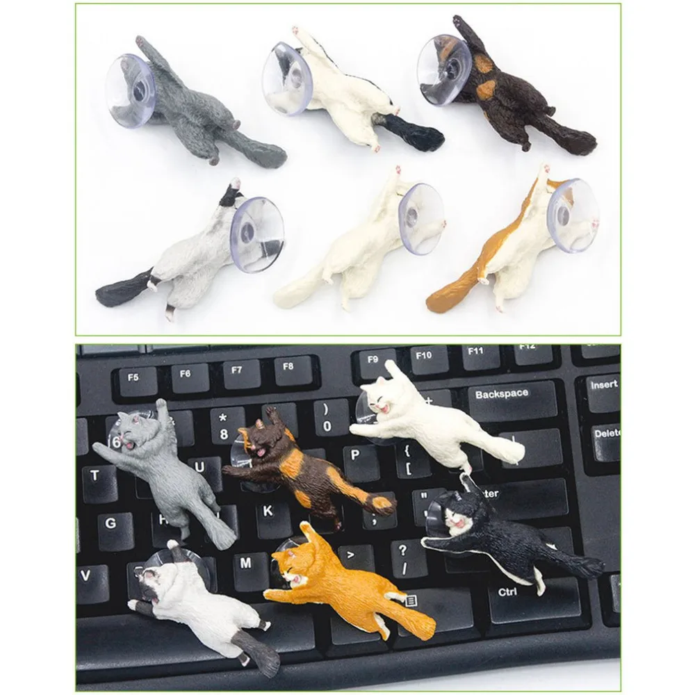 Универсальный мобильный телефон подставка держатель милый кот поддержка смолы