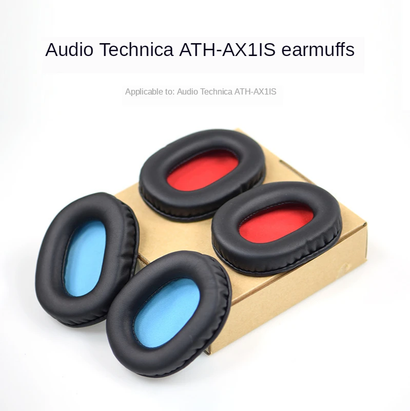 

For Ath-ax1iS Earphone Cover Leather Earmuff Earmuff Sponge Sleeve Ear Pad Ear Cotton Headset Accessories Wholesale