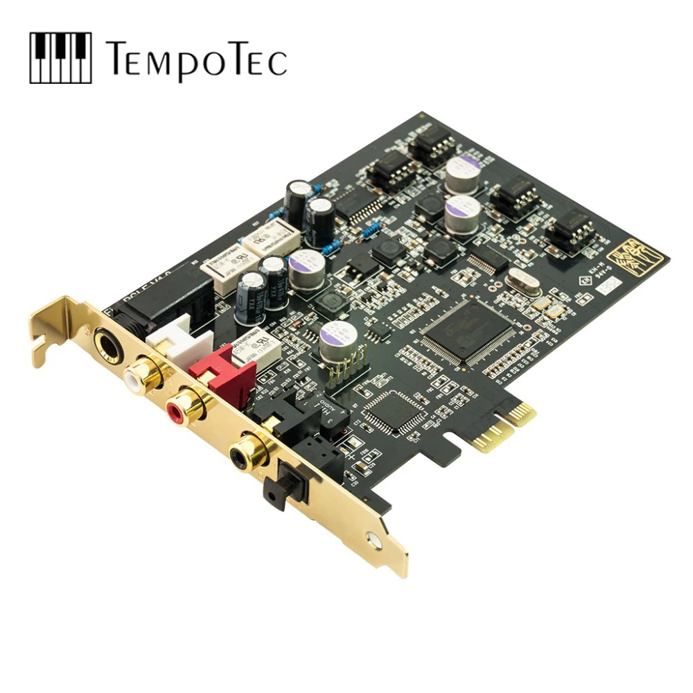 TempoTec Serenade PCI-E HIFI карта Headpone усилитель поддержка ASIO WIN XP 7 8 10