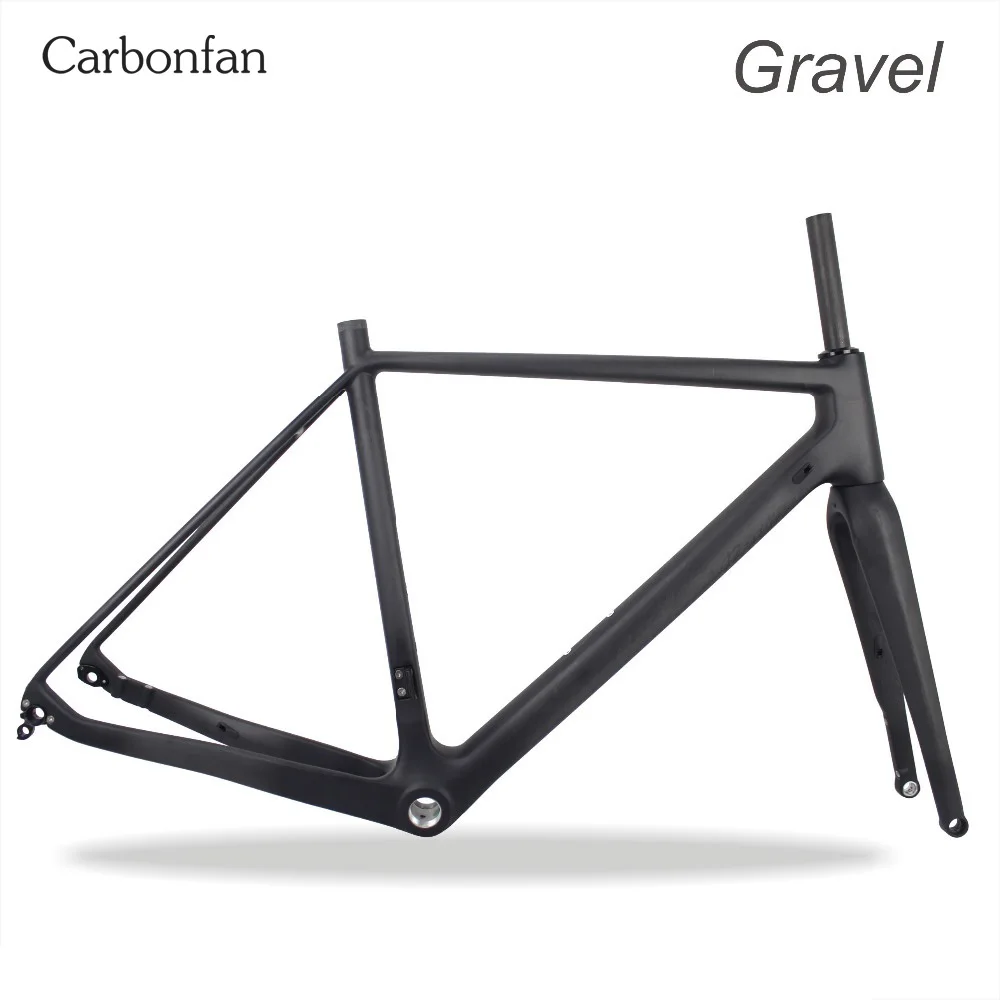 Карбоновые велосипеды Carbonfan Thru Axle 142 мм доступны 700 * 40C bicicleta рама для велосипеда