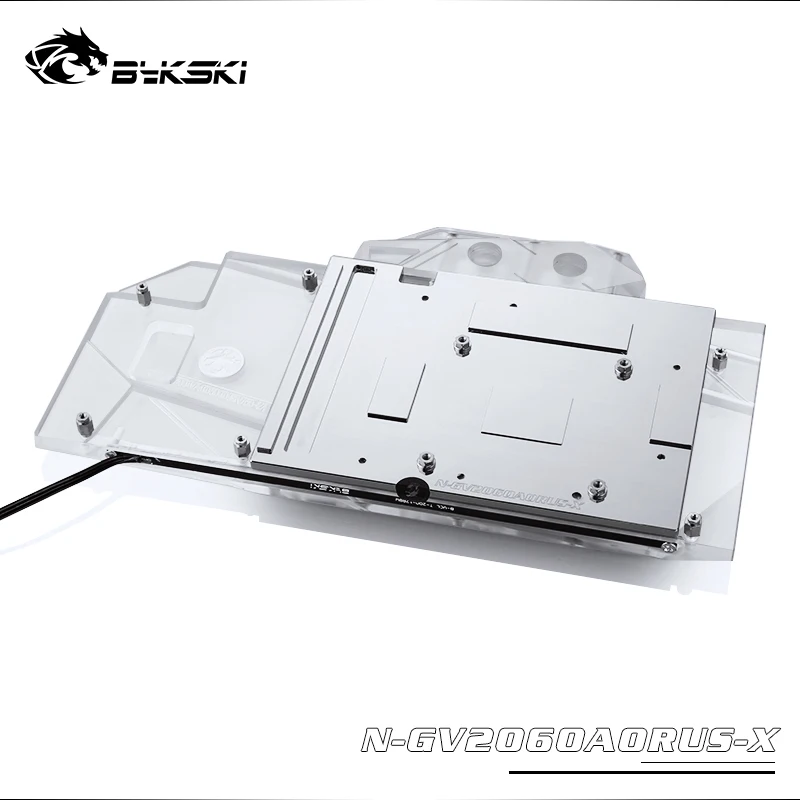 

Bykski Full Coverage RGB/A-RGB GPU Water Block For VGA Gigabyte AORUS GeForce RTX 2060 Xtreme 6G Graphics Card N-GV2060AORUS-X