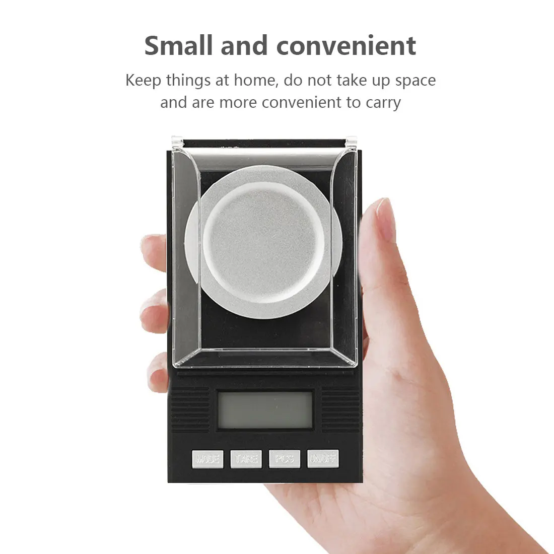 0.001g Precision scales 100g /10g LCD Digital Scale for Jewelry Diamond Gold Medicinal Lab Milligram Gram Scale Electronic