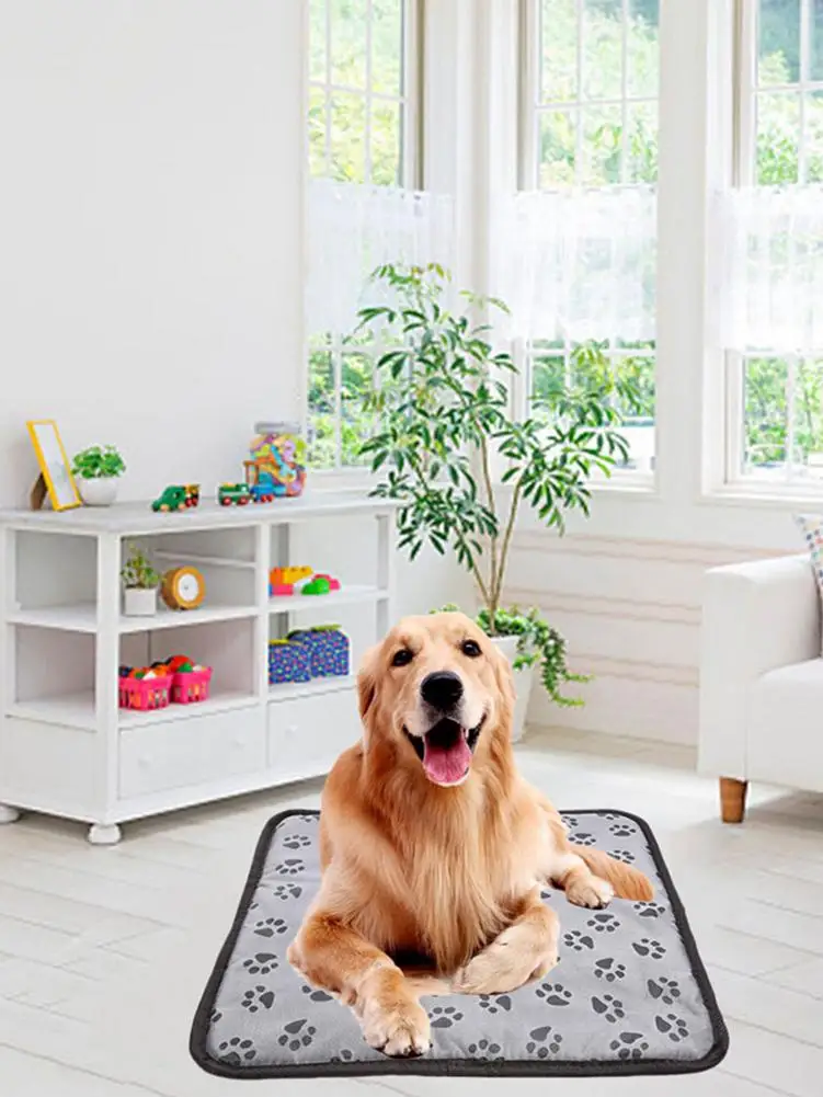 

Electric Pet Cushion Constant Temperature Electric Warming Pad Heating Blanket Adjustable Two Levels For Pets Heating Pad