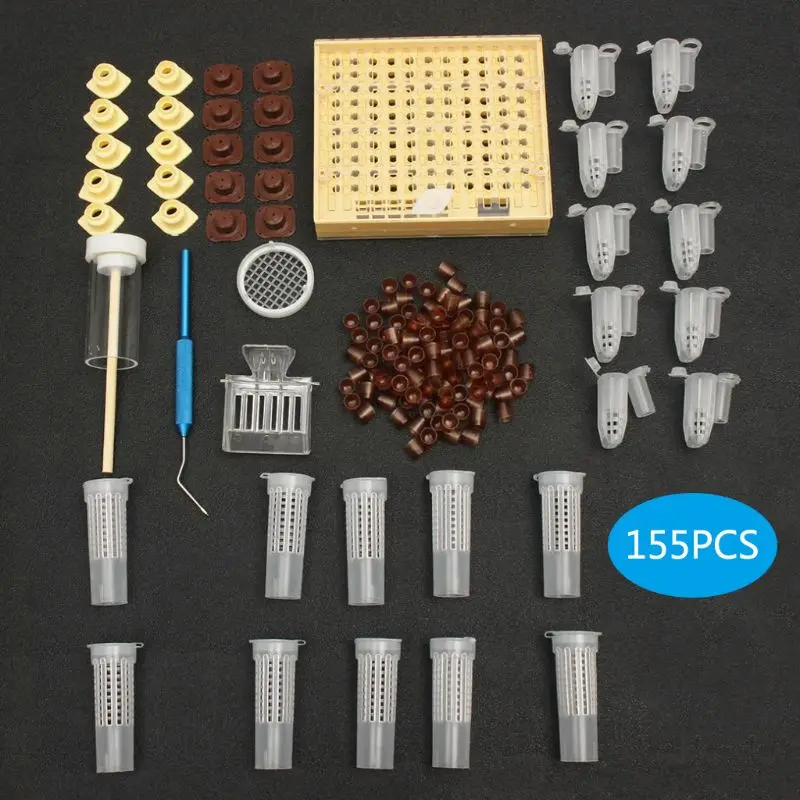 

Пластиковые чашки для выращивания пчелиных ферм, набор коробок, клетка для Ловца пчел, инструменты