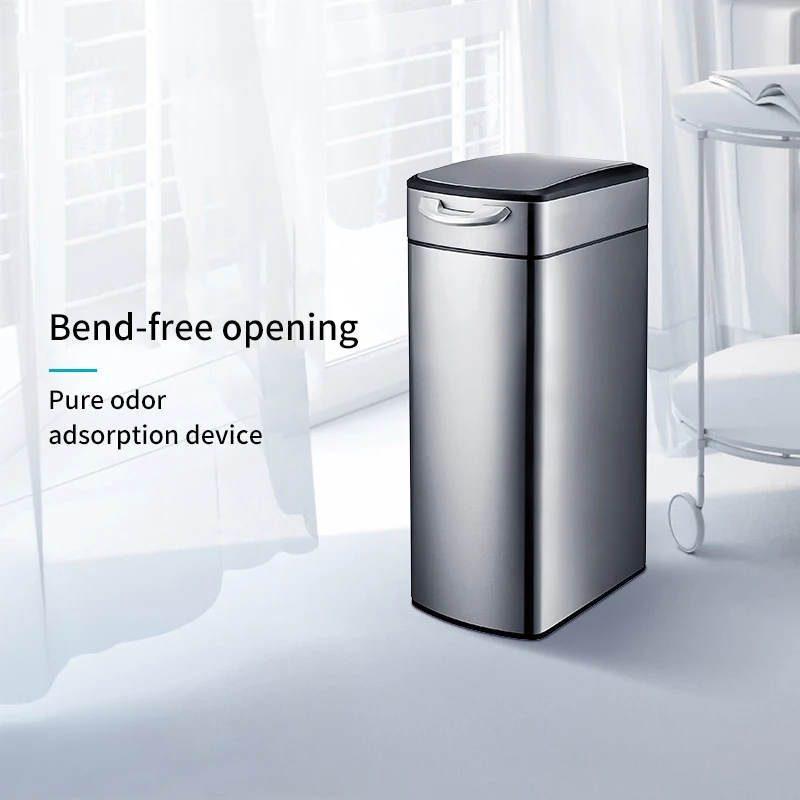 Корзина для мусора из нержавеющей стали 30 л | Дом и сад