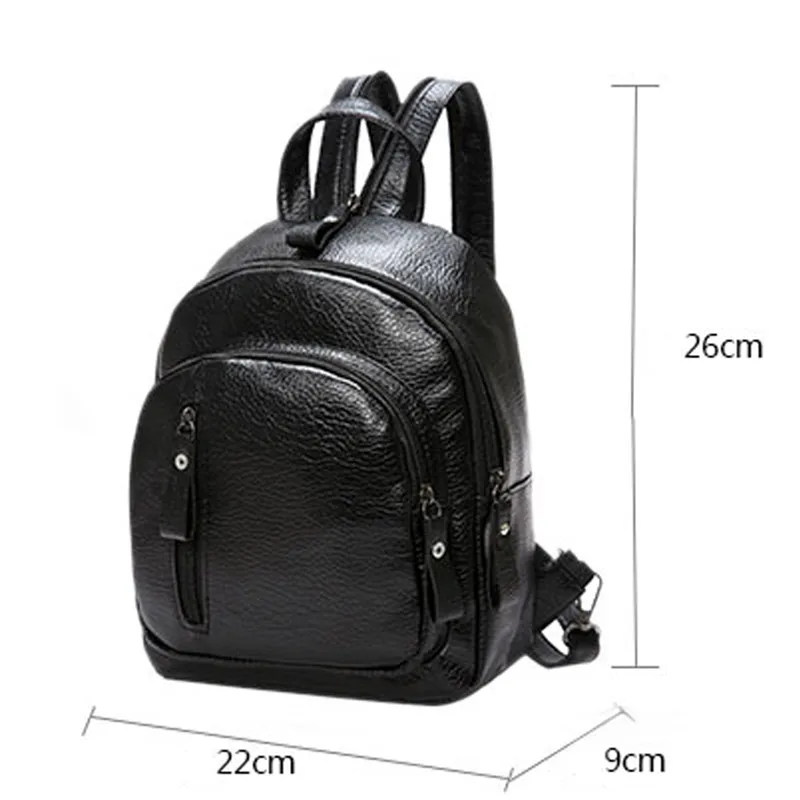 

Fashion Shoulder Bag Rucksack PU Leather Handbag Pack Travel Bag Women Ladies Casual Backpack