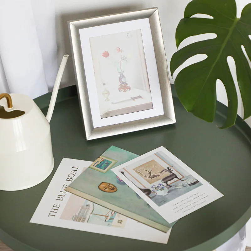 Ins Скандинавская Ретро картина маслом Декоративная открытка 5 листов простые