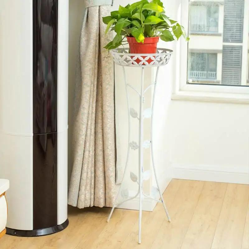 

89CM Height Iron Stand for Flowers Shelves Plant Stand Indoor Plant Holder Plant Rack Indoor Garden Balcony Decorations