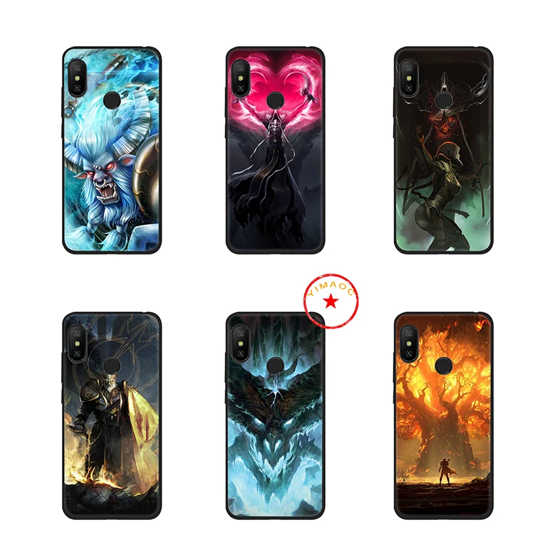 Игровой Мягкий силиконовый чехол World Of Warcrafts для Xiaomi Redmi Note 8 7 6 5 Pro 4x 5A |