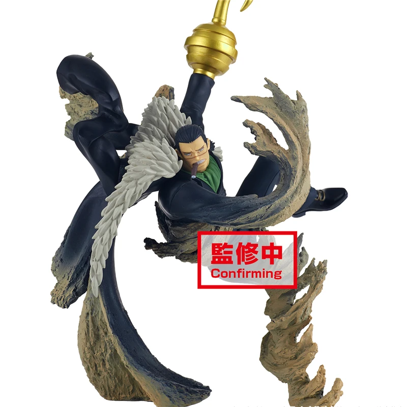 

Pre-Sale One Piece Sir Crocodile Anime Peripheral Character Model Collectibles Model Toy 13Cm Hand-Made Model Decoration Doll