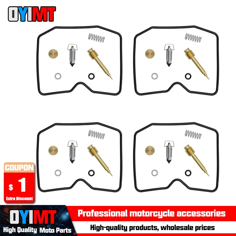 

Motorcyclce Carburetor Rebuild Repair Kit For KAWASAKI KVF300 KVF360 ZG1000 ZG1200 ZL900 ZR1100 ZR750 ZX600 ZX750 ZX900 Ninja
