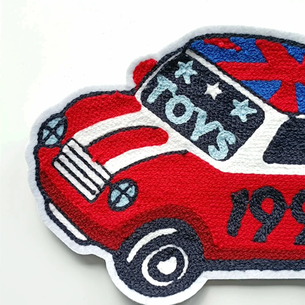 

DIY large embroidery big car animal cartoon patches for clothing QR-3120