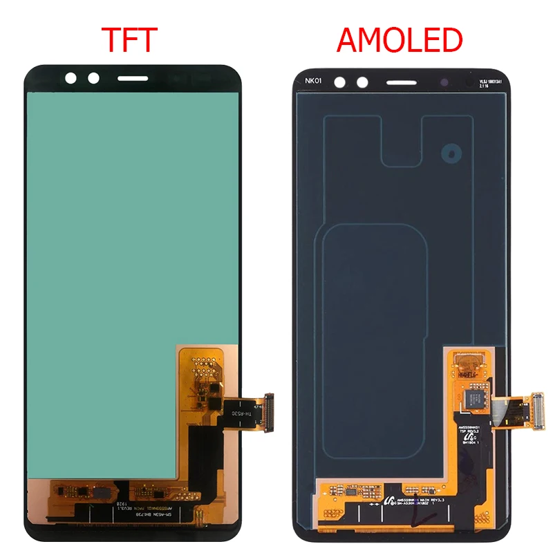 Дисплейный модуль AMOLED A530F для Samsung Galaxy A8 2018 ЖК-дисплей с рамкой 5 6 дюйма SM-A530F