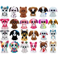 new big eyed dalmatian husky akita dog plush kids stuffed animals toys for children gifts 15cm25cm