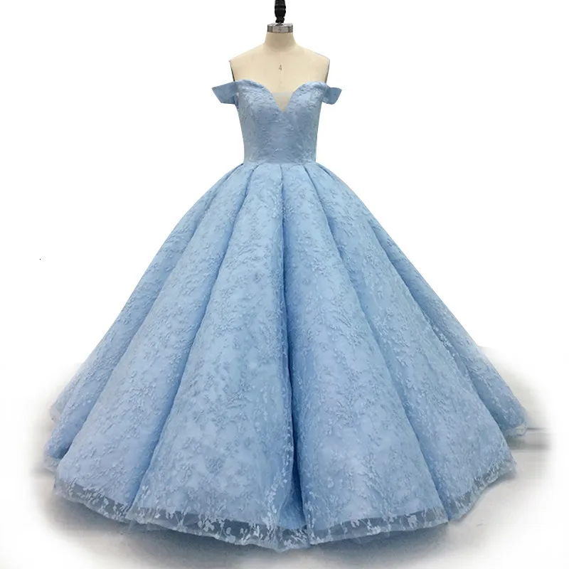 Элегантное вечернее платье в стиле принцессы Розовое Кружевное и Атласное