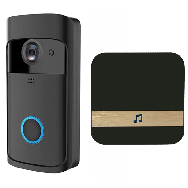 

Умный Видеозвонок MOOL, беспроводная Wi-Fi камера безопасности с дверным звонком и штепсельной вилкой европейского стандарта