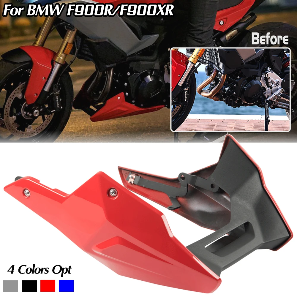 F900R Belly Pan F900XR Bellypan Lower Engine Chassis Spoiler Side Fairing For BMW F 900R 900XR 2020-2022 Motorcycle Accessories