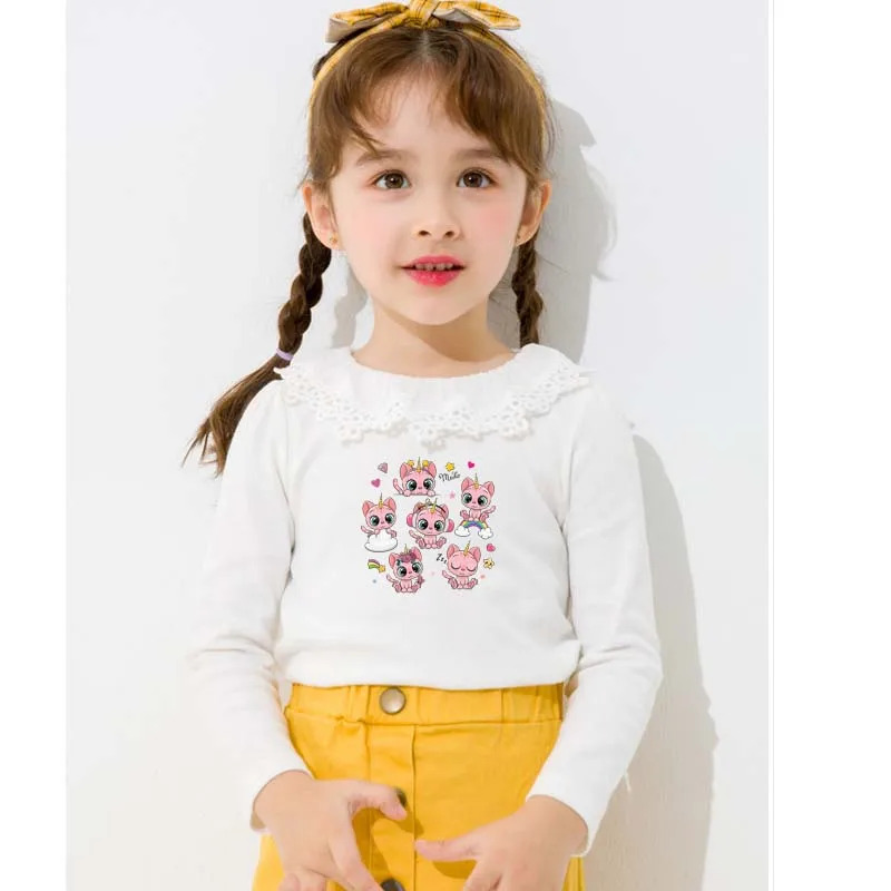 Патчи Prajna в виде мультяшного кота наклеиваемые утюгом патчи для одежды