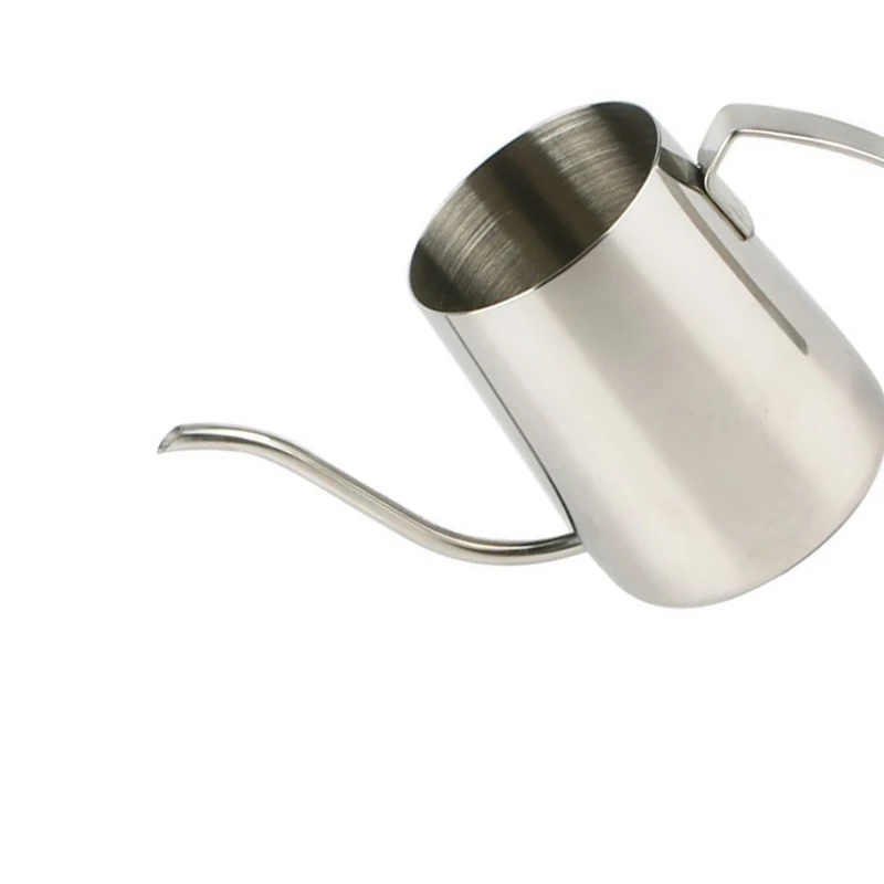 350 мл заячьи уши ручной удар кофейник бытовой длинный рот нержавеющая сталь