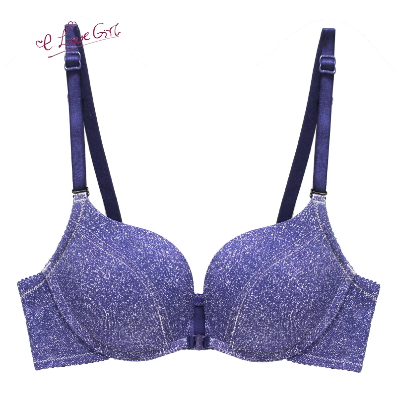 

Elovegirl Soft Wire Free Seamless Bras For Women Lingerie Bralette Invisible Bra Push Up Brassiere Front Closure Cup Underwear