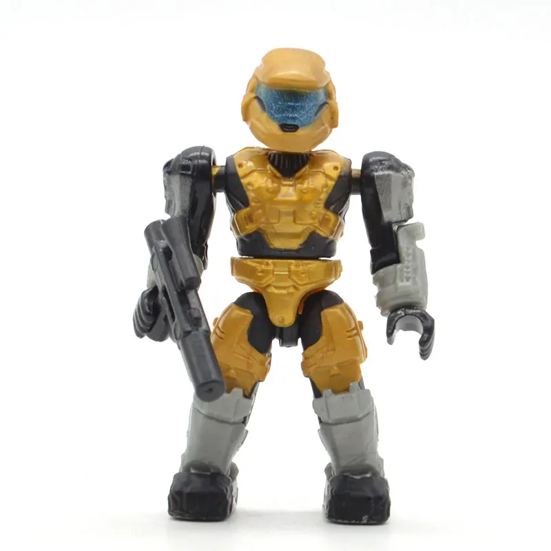 1 Piece MB114 Одиночная Halo Wars Warriors Монстры люди Спартанские игры ковенанты пушки солдаты строительные блоки кирпичи игрушки для детей - Цвет: 1 Piece MB114