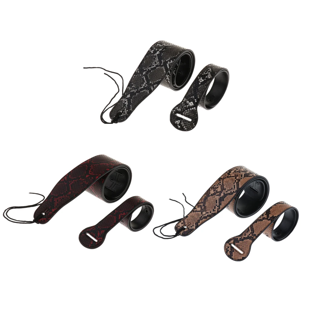 

Adjustable PU Leather Guitar Strap Belt for Acoustic Folk Electric Guitar