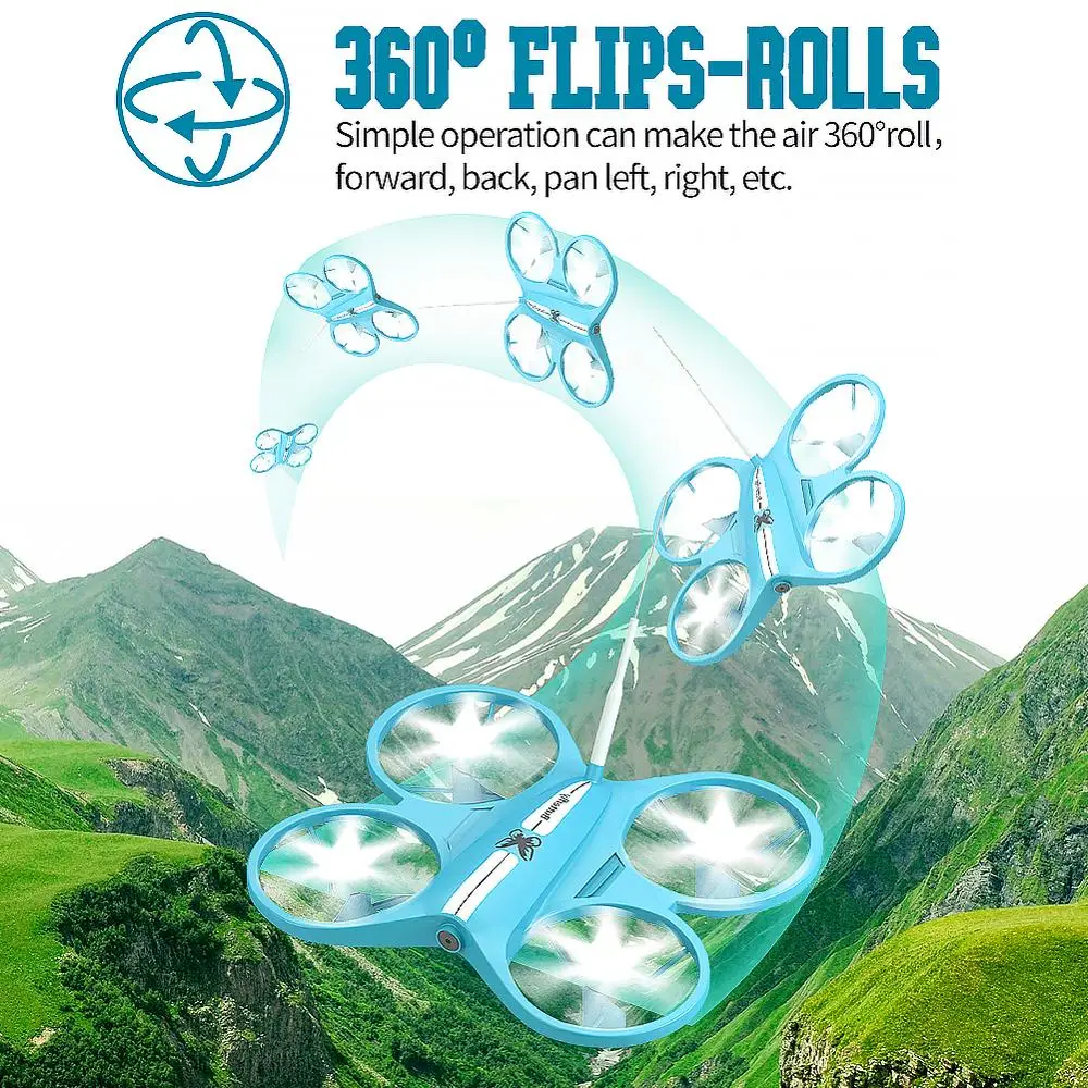 радиоуправляемый мини дрон