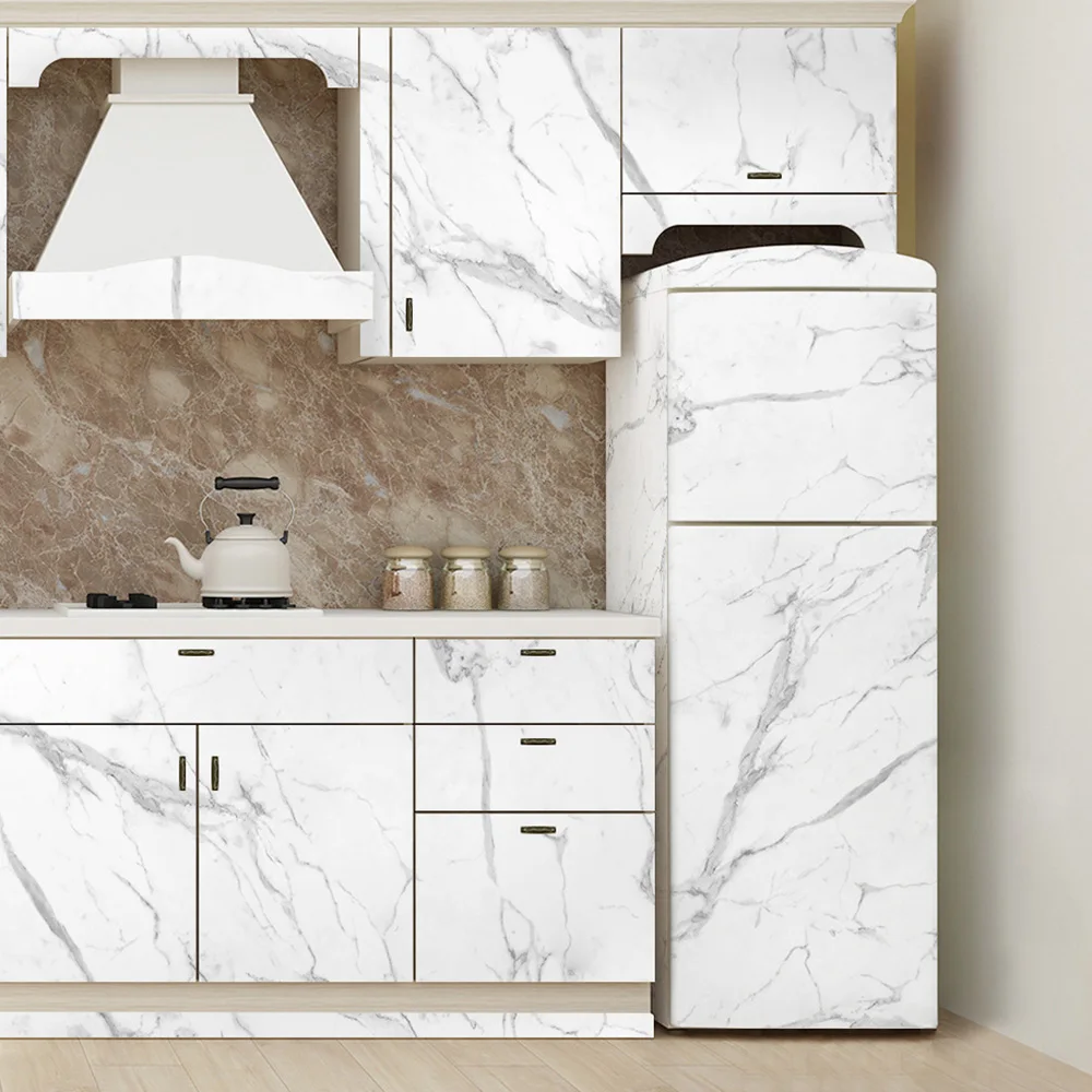 2019 70*180cm PVC Self Adhesive Waterproof Moistureproof Wallpaper Furniture Door Desktop Cabinets Wardrobe Wall Sticker | Дом и сад