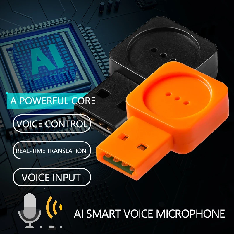 Микрофон беспроводной с разъемом Mini USB всенаправленный голосовое управление |