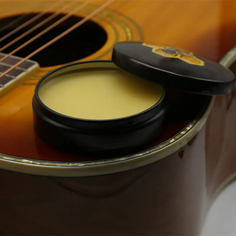 

New 40G Wood Polishing Beeswax for Wooden Guitar Long Lasting Wax Natural Look Guitar Care N66
