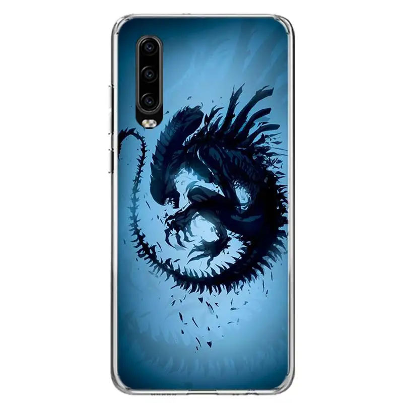 Чехол для телефона Alien Predator Huawei P40 P30 P20 P10 Mate 10 20 30 Lite Pro P Smart Z Plus 2019 2018 | Мобильные