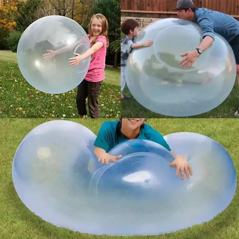 

120cm Super Summer Kids, Outdoor Soft air Filled With Water Bubbles, Balloons, Toys, Fun, Anti Tear, Super Wuble Bubble