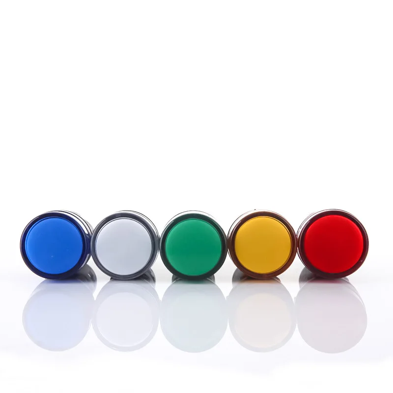 Светодиодная индикаторная лампа размером 16 мм сигнальная синего зеленого