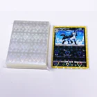 Новое поступление, большие Звездные эффекты, 100 шт., 57x87 мм, голограмма, идеально подходящие рукава для карт, бейсбольные карточки