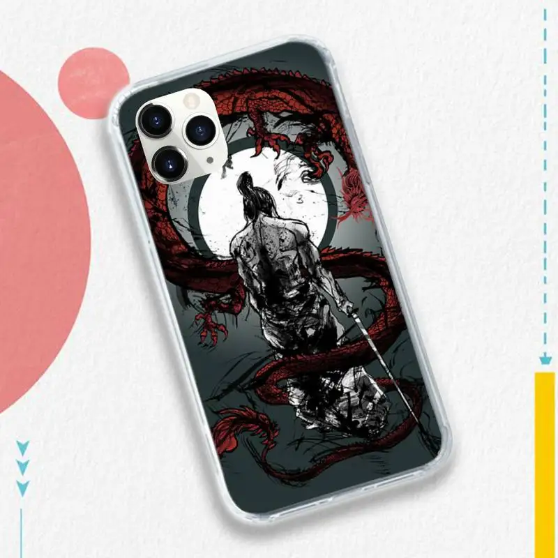 

Japan Samurai spirit Artistic aesthetics Phone Case for iPhone 11 12 pro XS MAX 8 7 6 6S Plus X 5S SE 2020 XR
