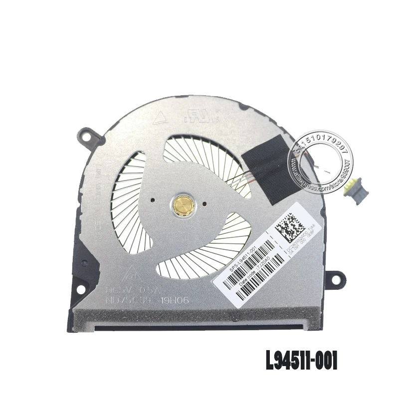 Ноутбук Процессор Вентилятор охлаждения ND75C39 -19H06 DC5V 0.5A 4PIN для HP Envy X360 13Z-AY TPN-C147