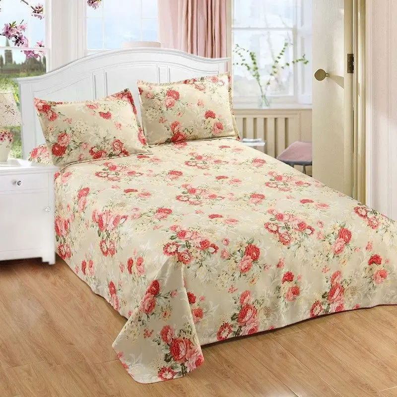 Постельное белье с цветами двойное текстильное модное матрац бытовой покрывало