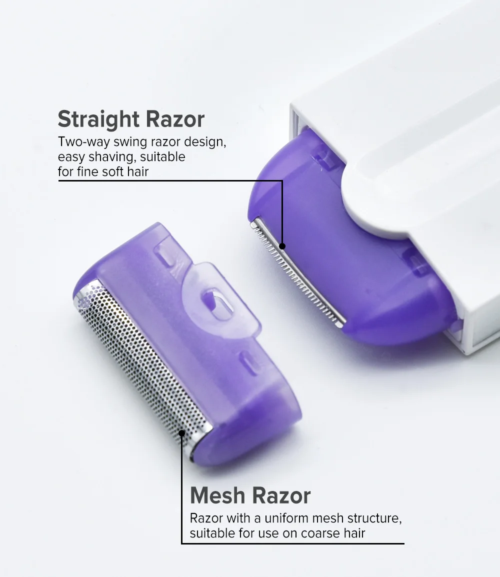 Женский лазерный эпилятор безболезненная Бритва для лица портативный