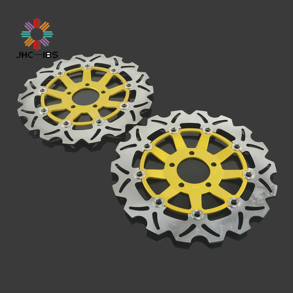 Мотоцикл 300 мм плавающий дисковый тормоз левый и правый передние тормозные диски