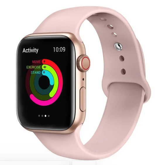 Ремешок для Apple Watch 5 4 3 2 1 42 мм 38 мм 24 цвета мягкий резиновый ремешок силиконовые спортивные полосы для Iwatch 5 4 3 40 мм 44 мм - Цвет ремешка: 22