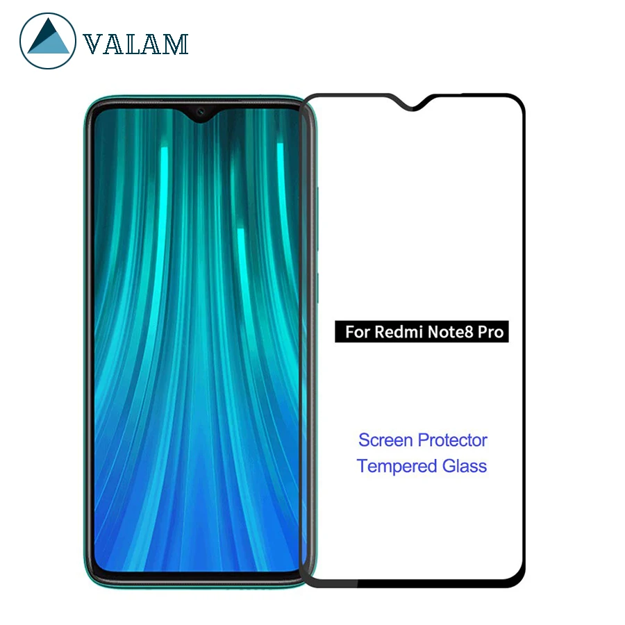 9D закаленное стекло для Xiaomi Redmi Note 8 Pro 8T 8A защита экрана полное покрытие