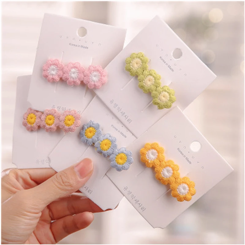 

Заколки для волос Детские, с кружевной отделкой, для девочек