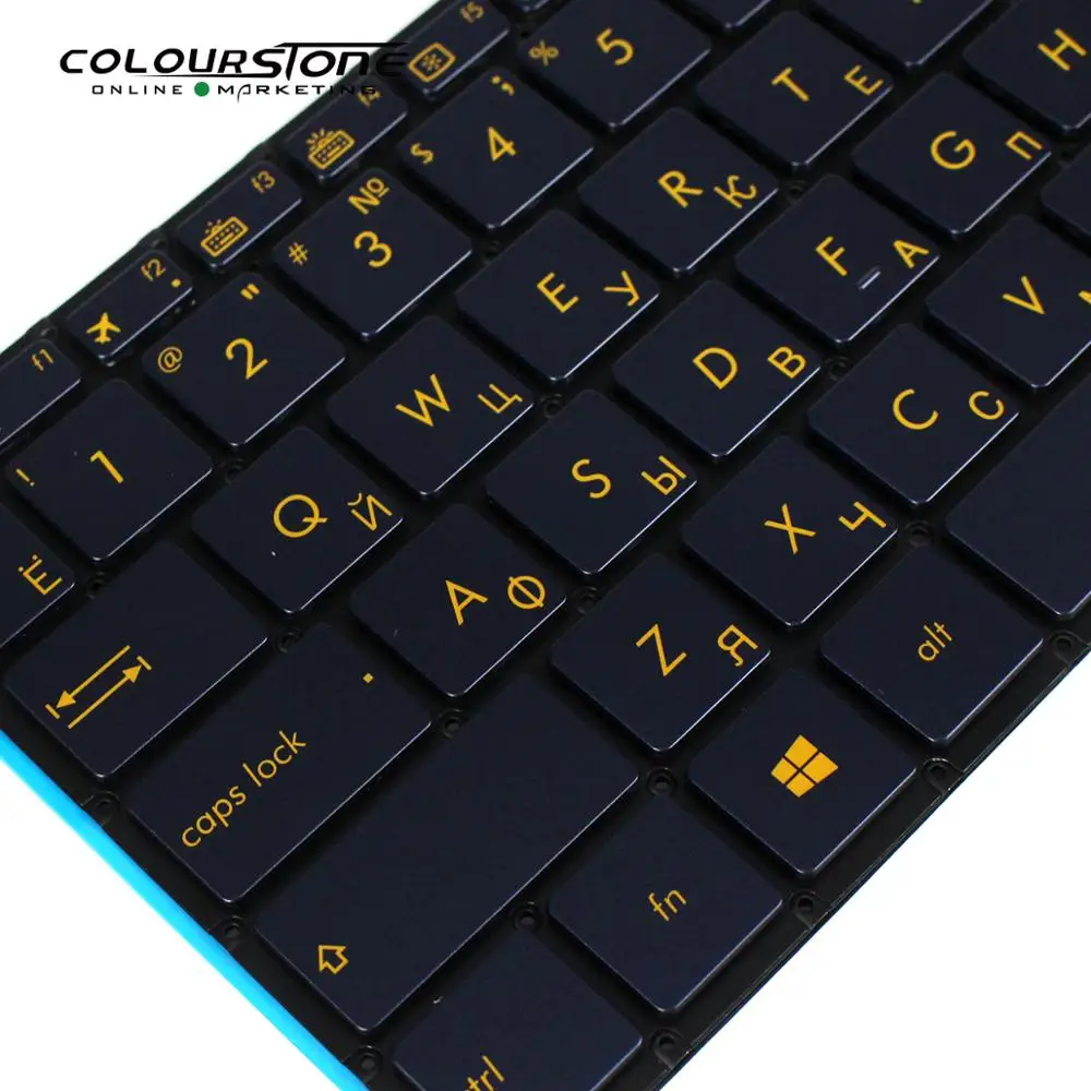 Клавиатура для ноутбука Asus ZenBook Flip S UX370 UX370U UX370UA U370 Q325U черная с русской раскладкой