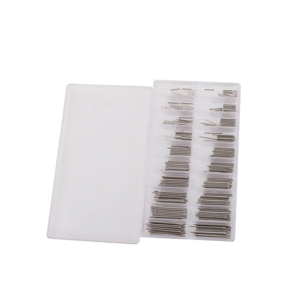

1 Box Stainless Steel Watch Band Spring Bars Pins 8mm 26mm Watchmaker Tools