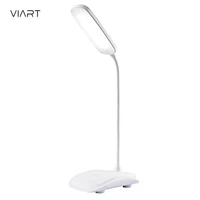 charging usb desk lamp three color temperature dimming touch learning desk lamp flexible hose for desk can turn 360 degrees