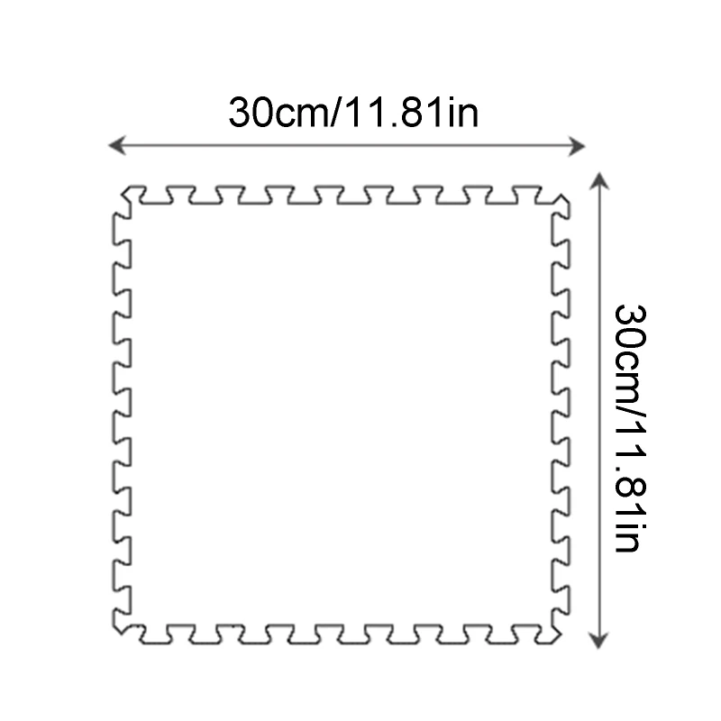 

16 Pcs Cartoon Print Waterproof Carpet EVA Foam Floor Protection Pad Play Mat