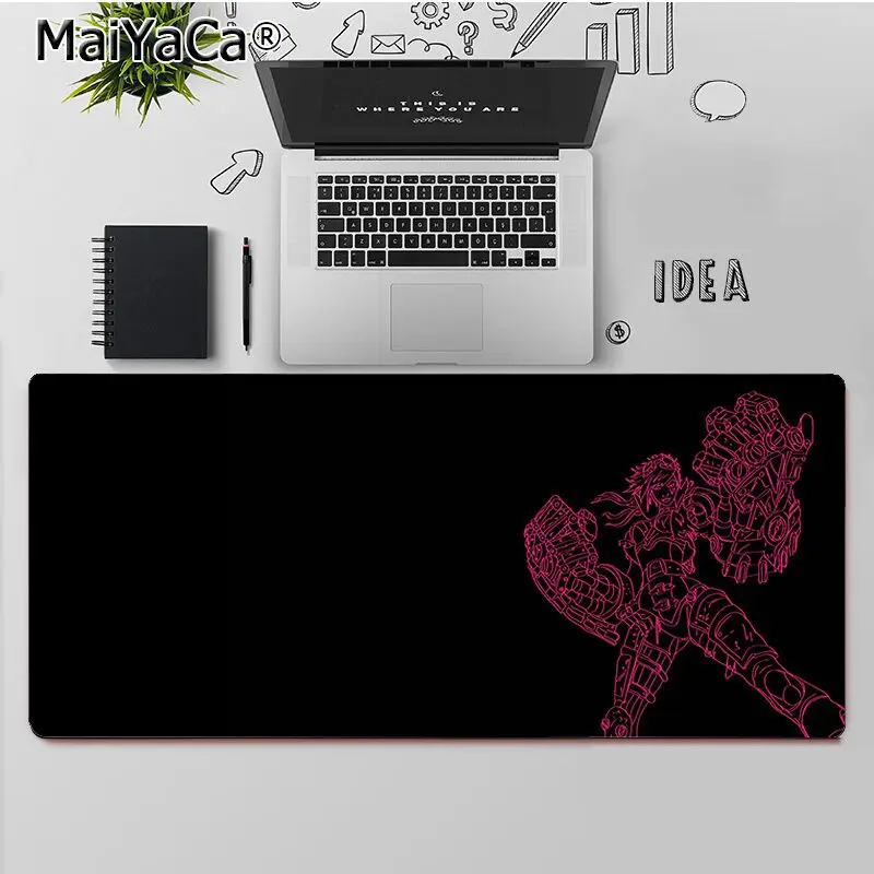 

MaiYaCa High Quality Vi League of Legends gamer play mats Mousepad Free Shipping Large Mouse Pad Keyboards Mat