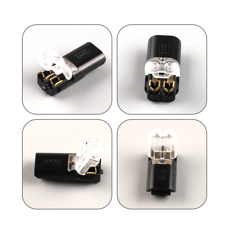 10 шт. 2pin Быстрый сменный сращивания провода электрического кабеля Разъем