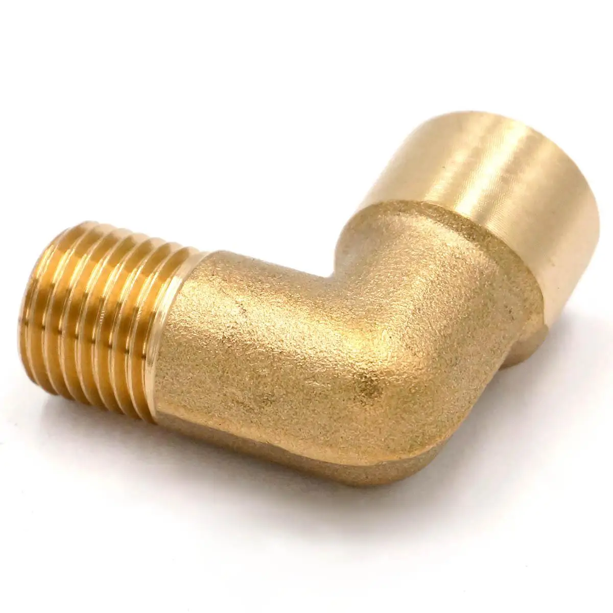 5 шт. 1/4 &quotBSP до 1/4&quot BSP латунный штуцер трубы локтя разъем переходник водяное